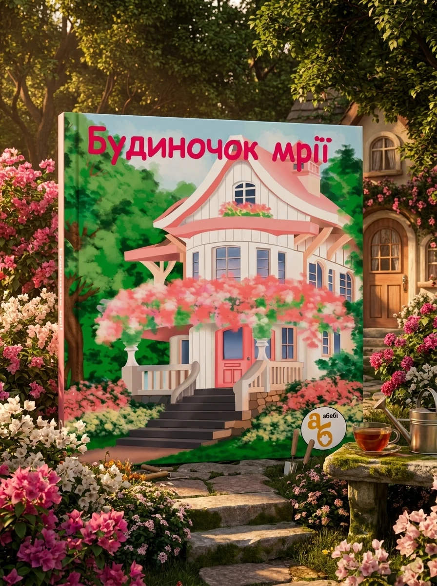 Книжка на липучках Будиночок мрії. 110 наліпок — фото 2