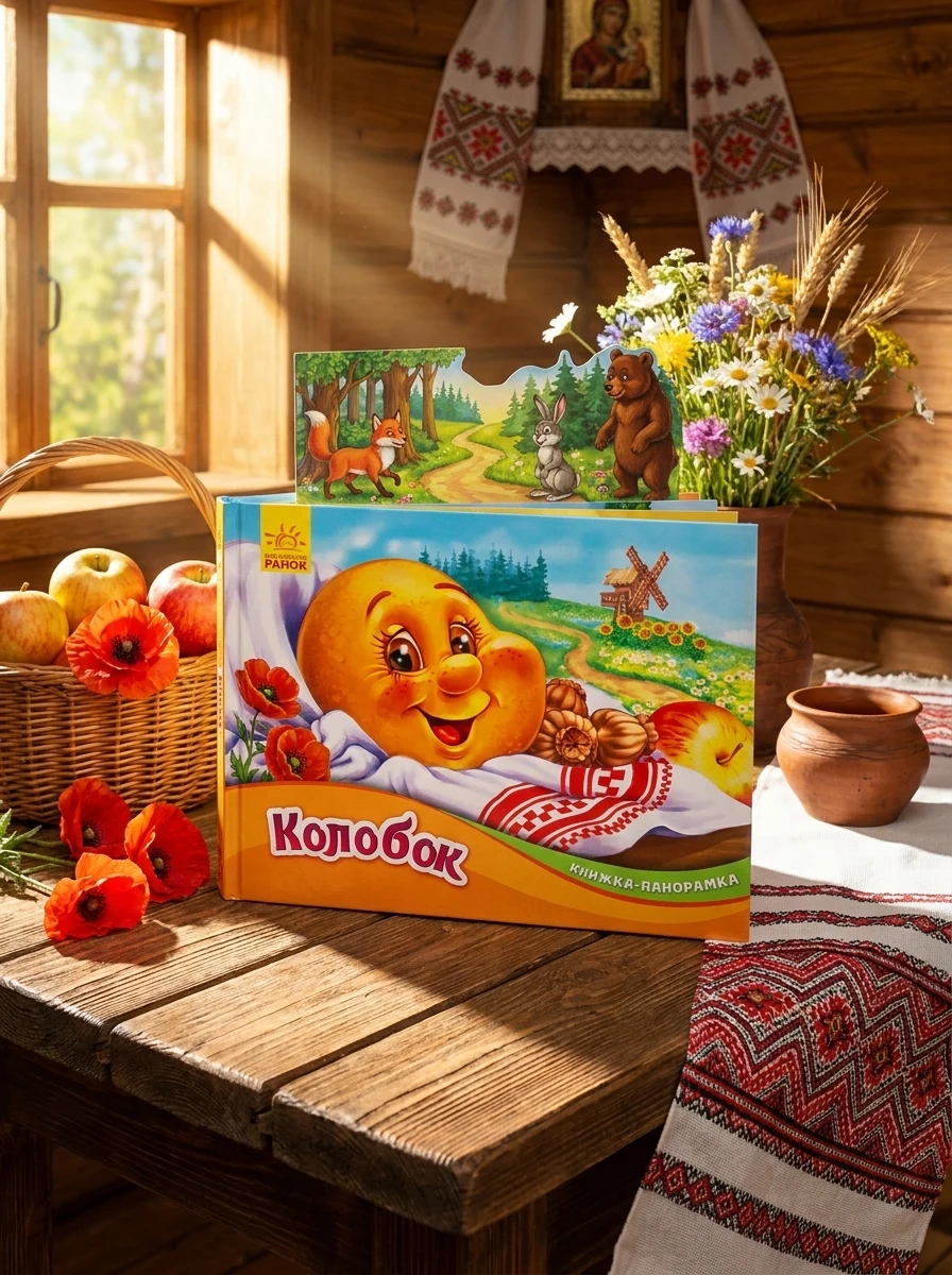 Книжка-панорамка. Колобок — Дитяча література