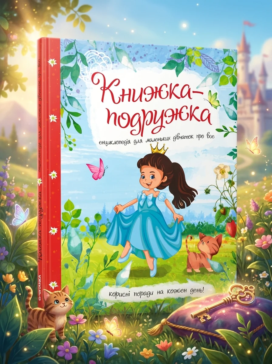 Книжка-подружка. Енциклопедія для маленьких дівчаток — Дитячі книги