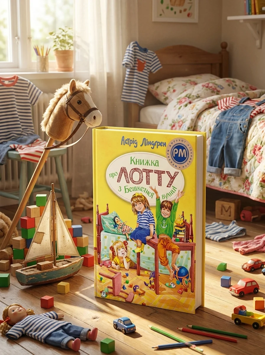 Книжка про Лотту з Бешкетної вулиці — Дитяча література