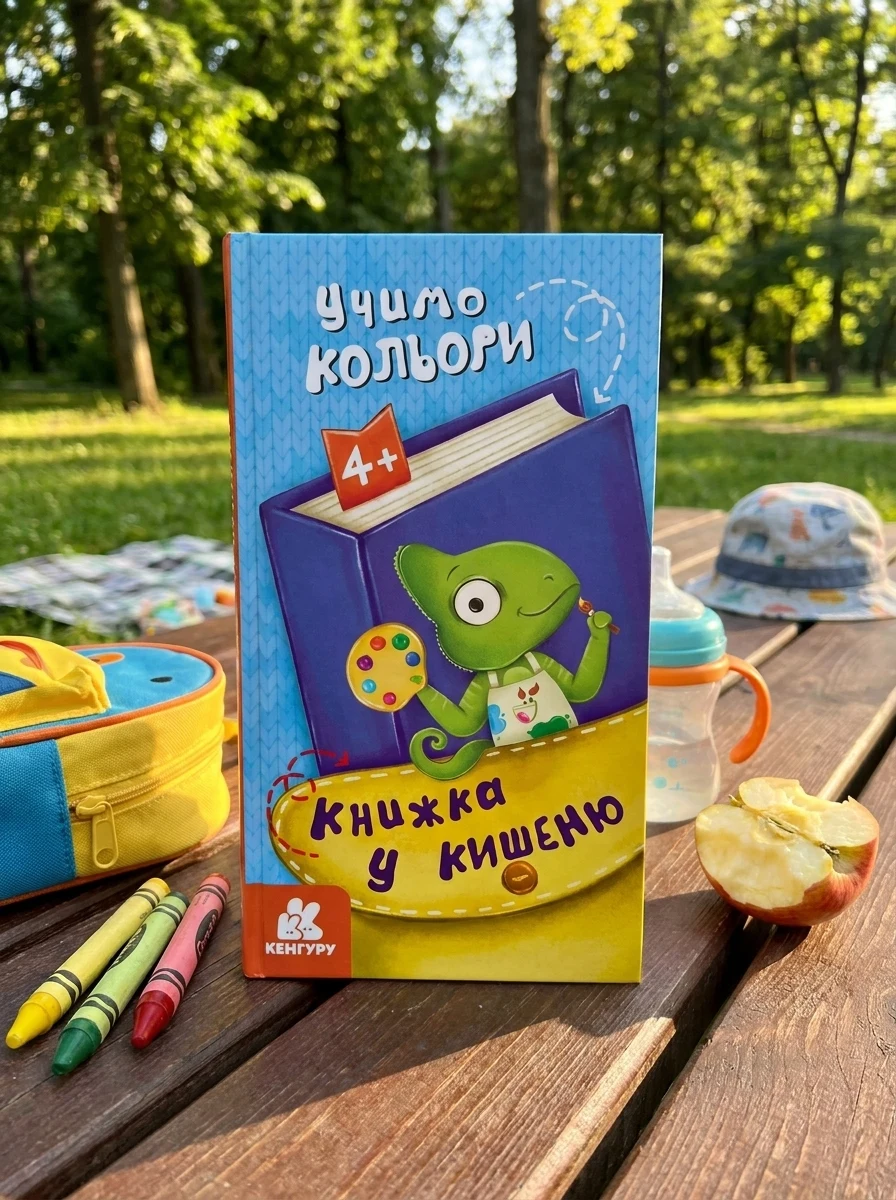 Книжка у кишеню. Учимо кольори — Дитяча література