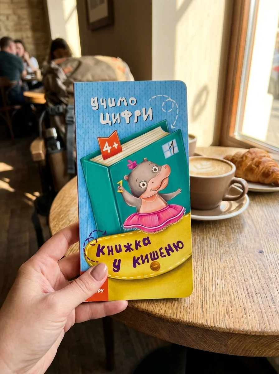 Книжка у кишеню. Учимо цифри — Дитяча література