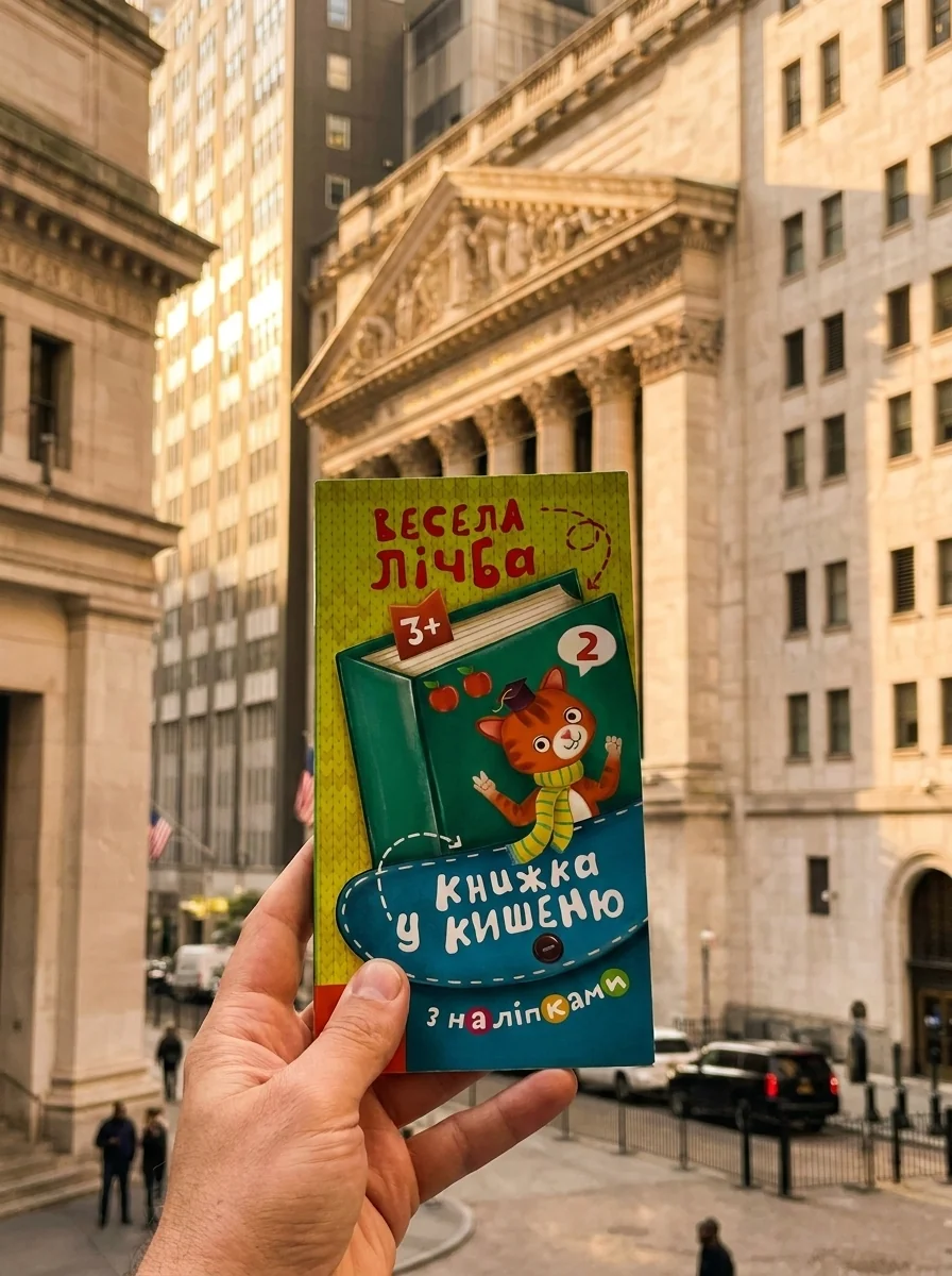 Книжка у кишеню з наліпками. Весела лічба — фото 2