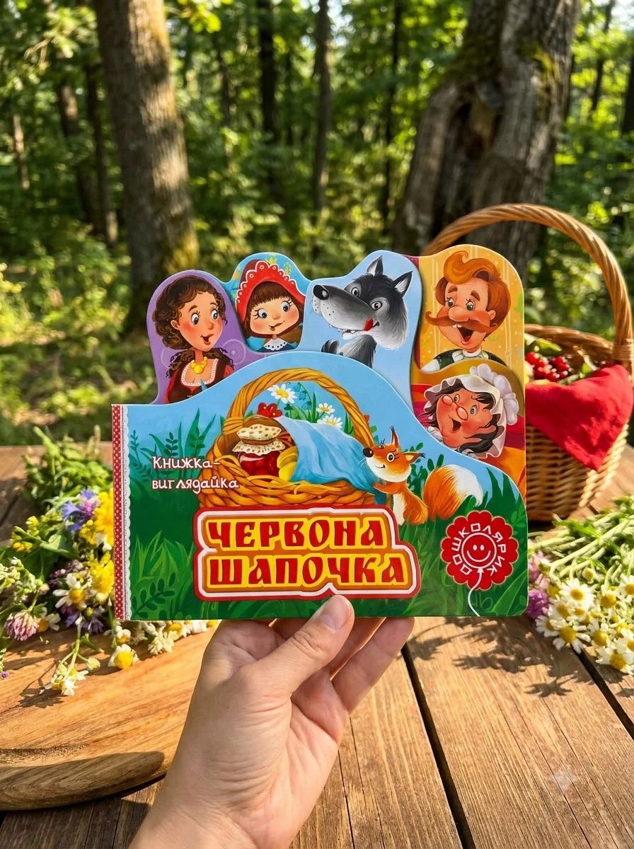 Книжка-виглядайка. Червона Шапочка — Казки