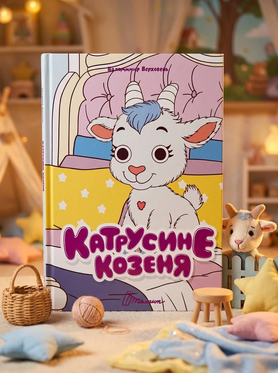 Книжка з оченятами. Катрусине козеня — Дитяча література