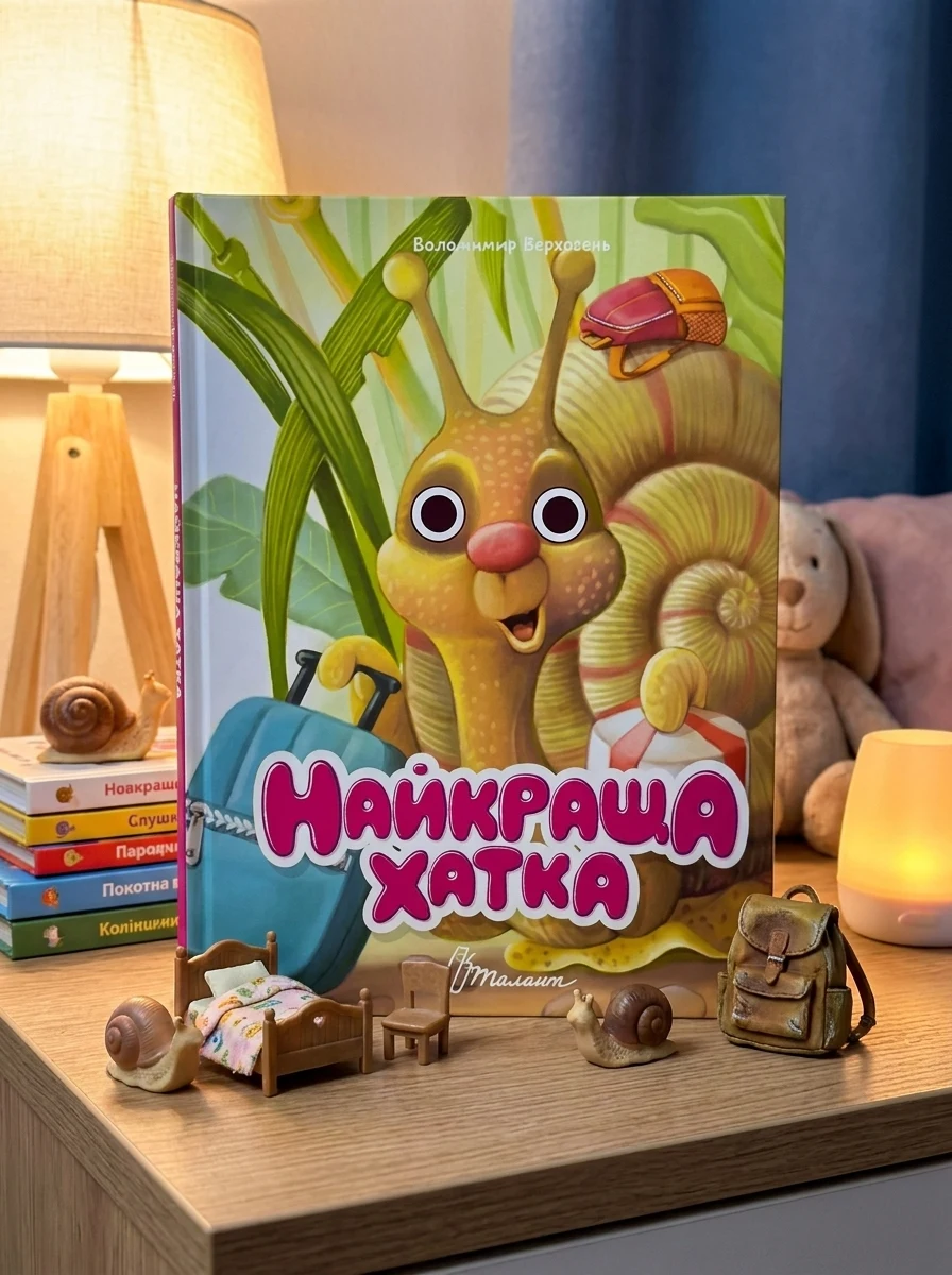Книжка з оченятами. Найкраща хатка — фото 2