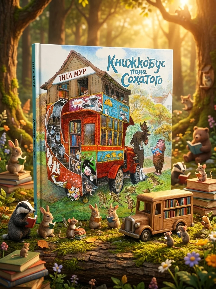 Книжкобус Пана Сохатого