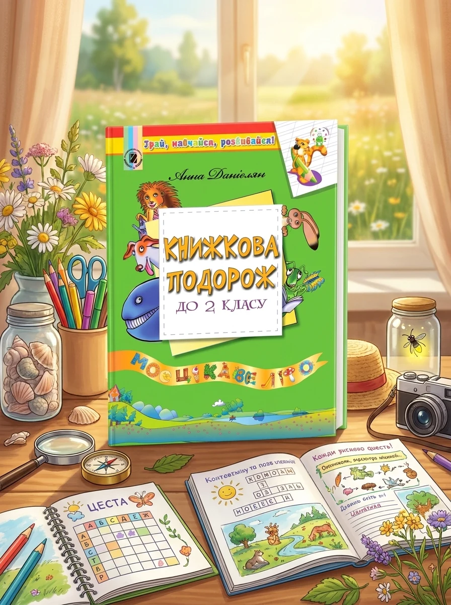 Книжкова подорож до 2 класу. Моє цікаве літо — фото 2