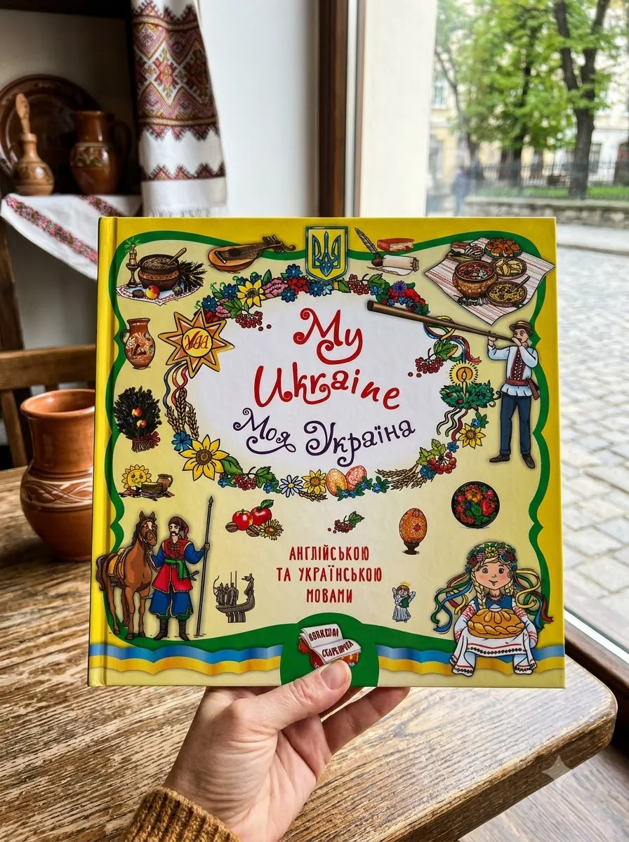 Книжкова скарбничка. My Ukraine. Моя Україна — Дитячі енциклопедії