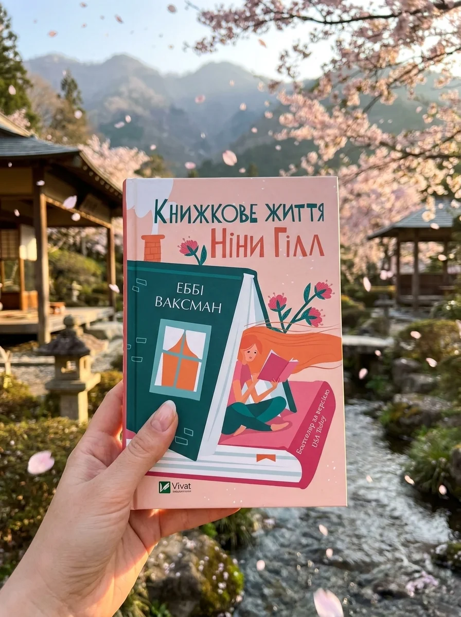 Книжкове життя Ніни Гілл — Ваксман Еббі, обкладинка