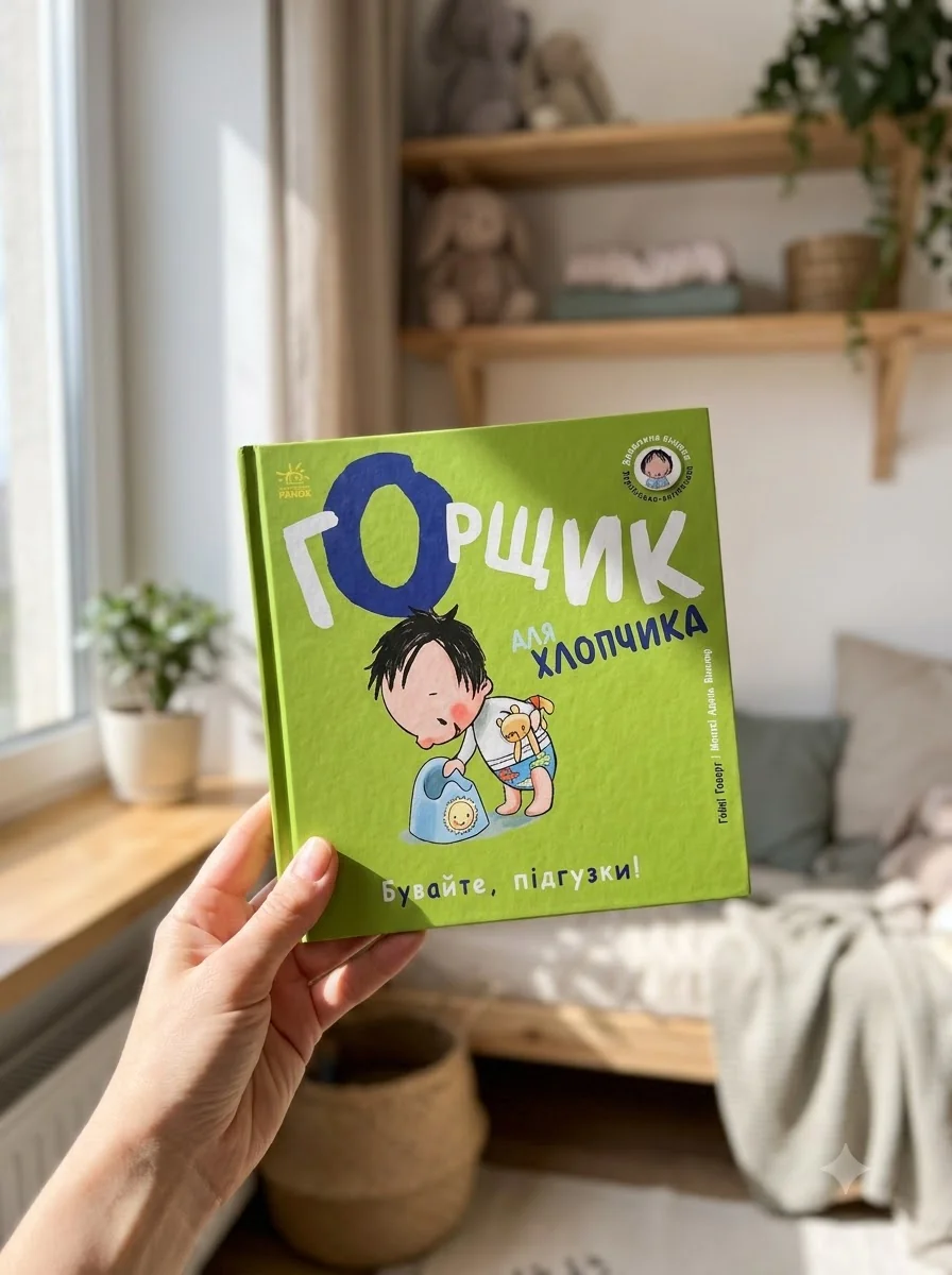 Книжки-білінгви. Горщик для хлопчика — фото 2