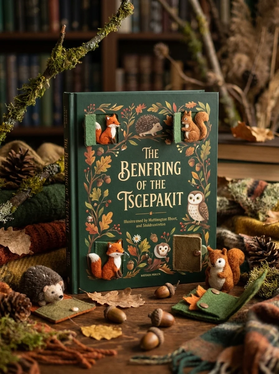 Книжки з фетровими клапанами. Пори року, обкладинка