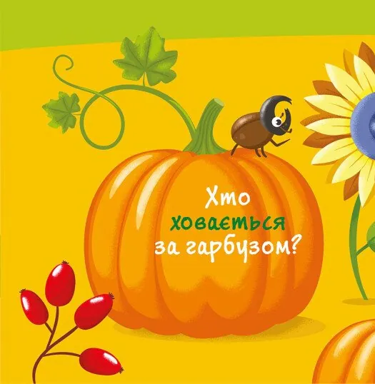 Книжки з фетровими клапанами. У бабусі на подвір'ї, фото 4