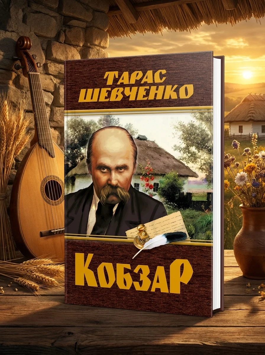 Кобзар. Тарас Шевченко 480 стр.