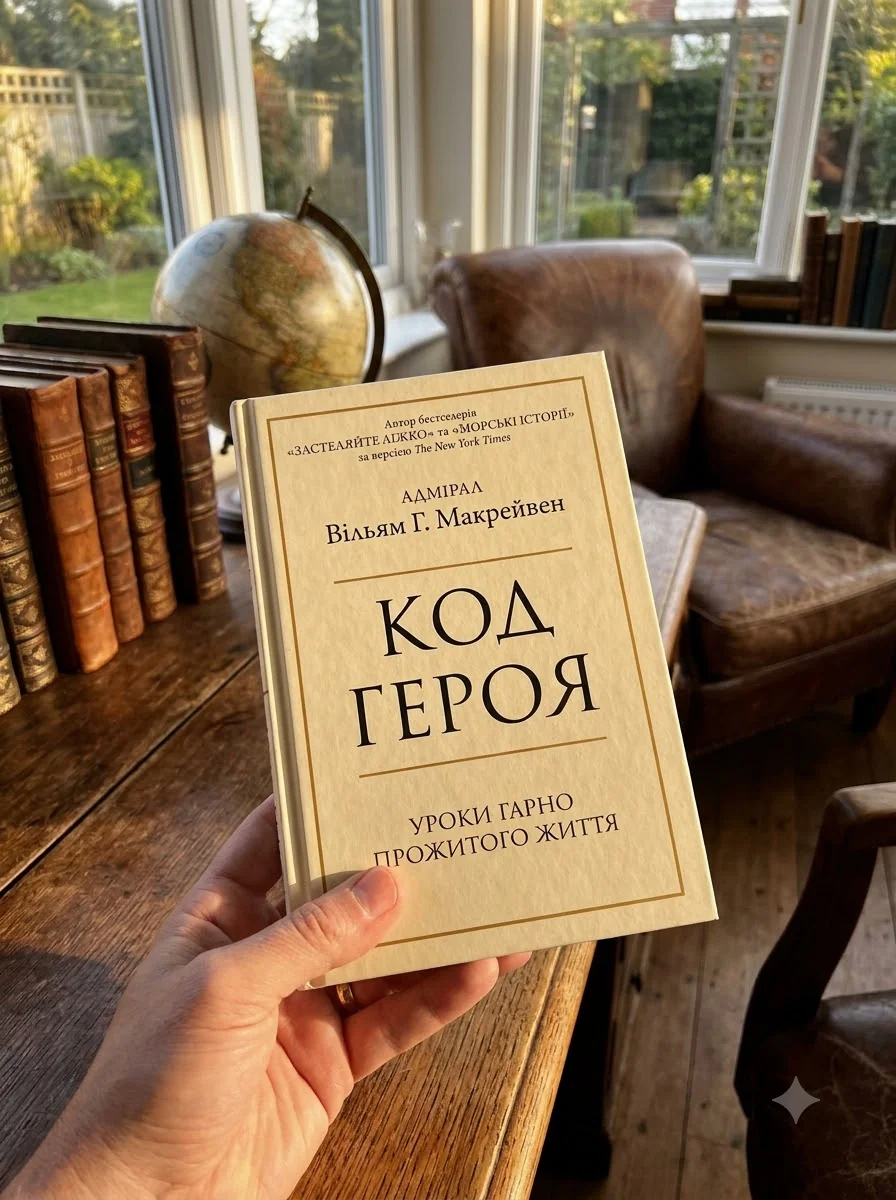 Код героя. Уроки гарно прожитого життя — Макрейвен Вільям, обкладинка