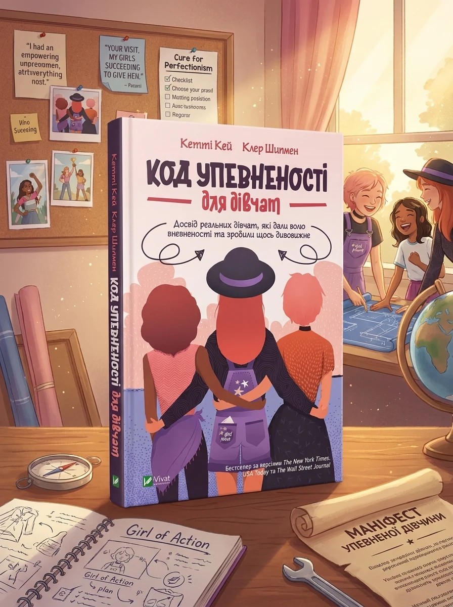 Код Упевненості для дівчат. Досвід реальних дівчат, які дали волю впевненості та зробили щось дивовижне — Дитячі книги
