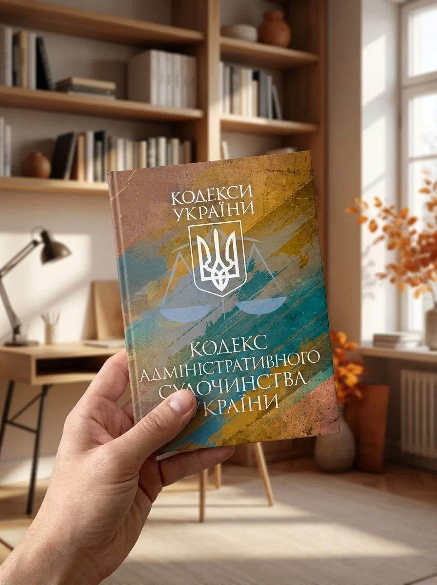 Кодекс адміністративного судочинства України. Чинне законодавство України зі змінами та доповненнями станом на 9 грудня 2025 р., обкладинка