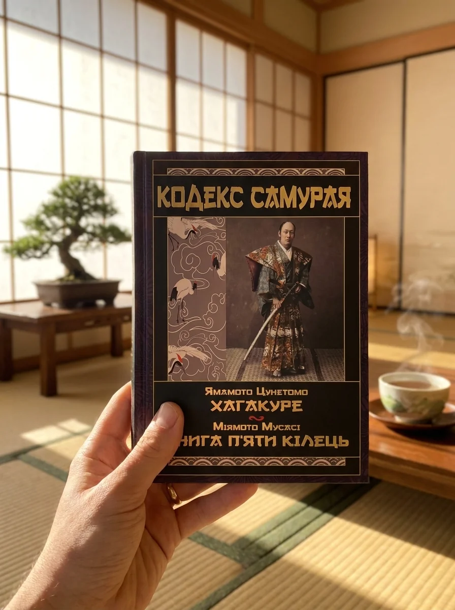 Кодекс самурая. Хагакуре. Книга п'яти кілець — Мусасі М., обкладинка