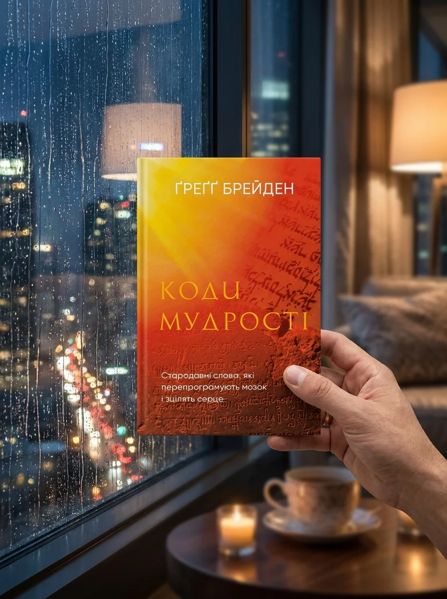 Коди мудрості. Стародавні слова, які перепрограмують мозок і зцілять серце — Брейден Грегг, обкладинка
