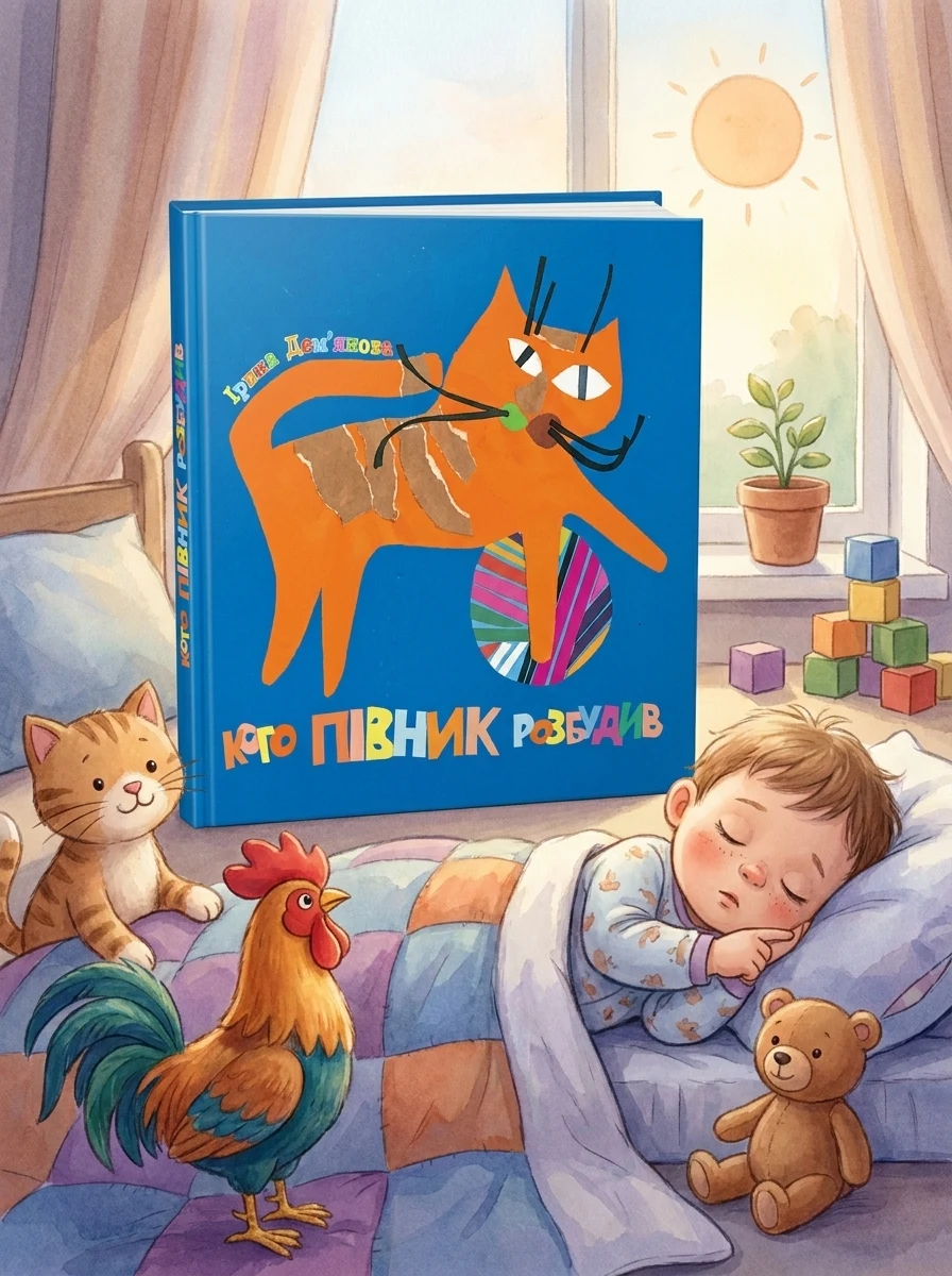 Кого півник розбудив. Віршики