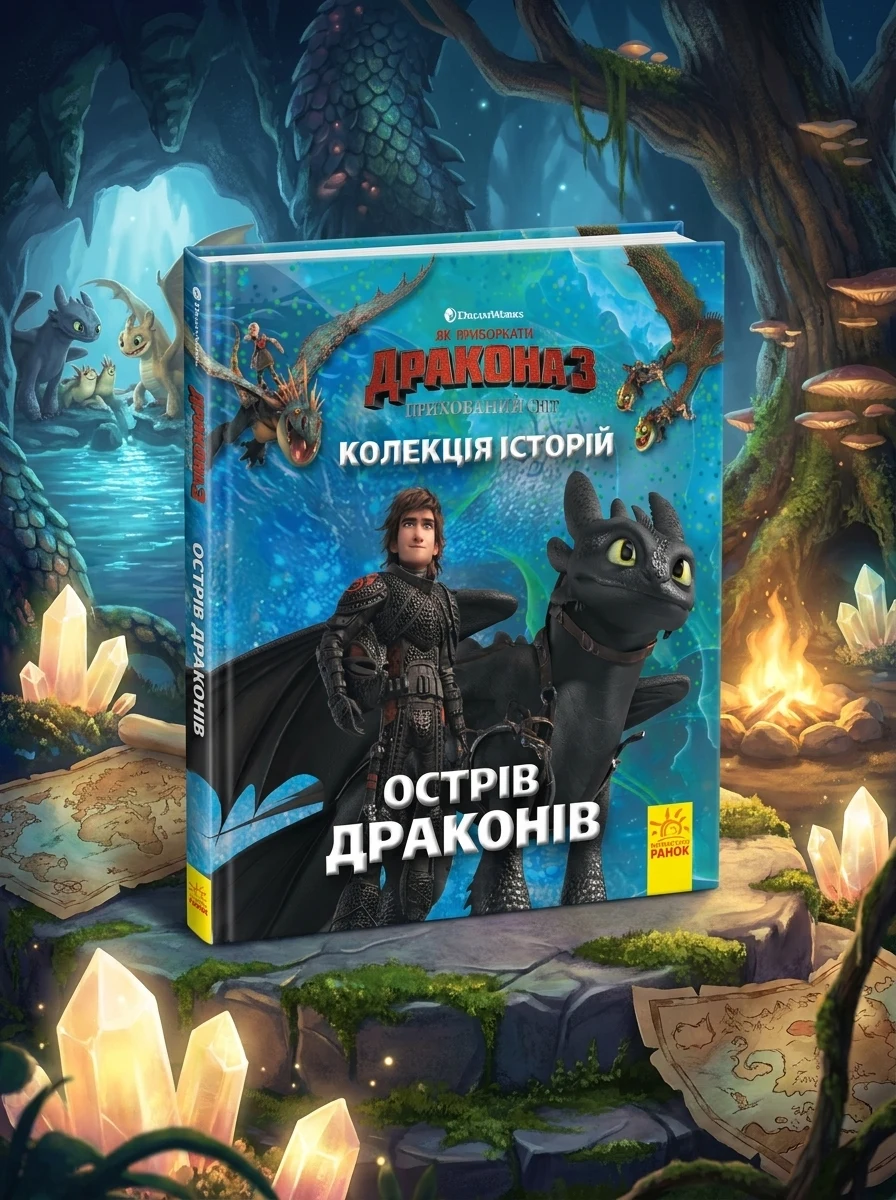 Колекція історій. Як приборкати Дракона-3. Острів драконів — Дитяча література