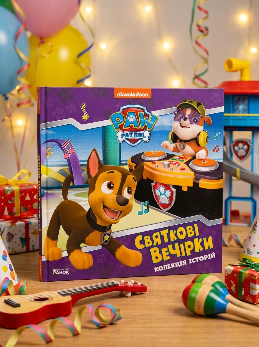Колекція історій. Щенячий Патруль. Святкові вечірки, — Дитяча література