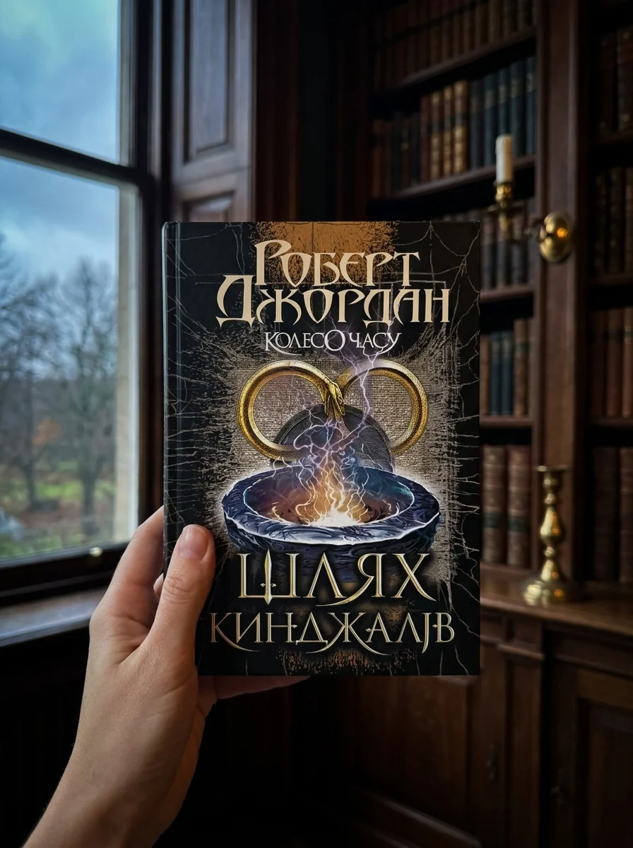 Колесо Часу. Книга 8. Шлях кинджалів — Роберт Джордан, обкладинка