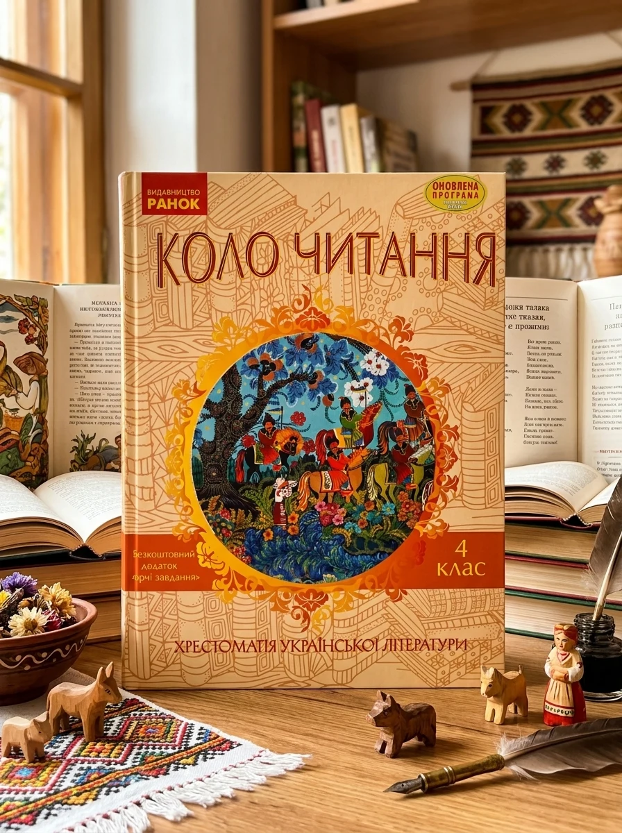 Коло читання. Хрестоматія української літератури. 4 клас — Дитяча література