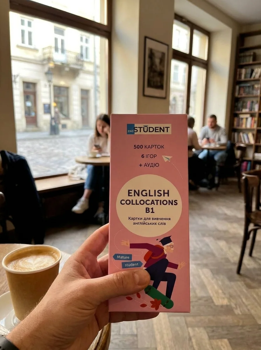 Колокації B1 (500) англійська — English Student, обкладинка