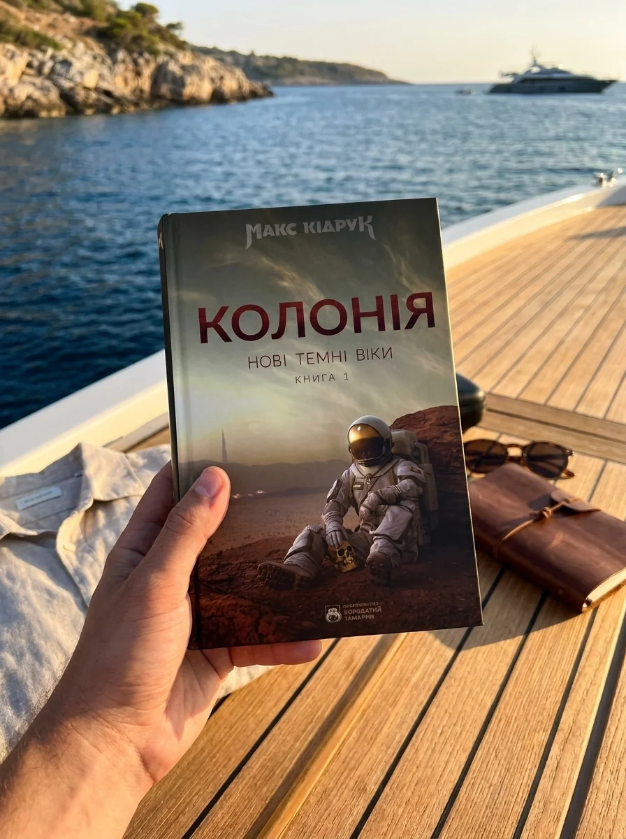 Колонія. Нові темні віки. Книга 1 — Макс Кідрук, обкладинка