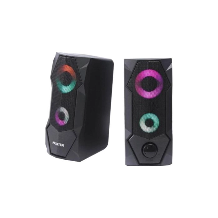 Колонки Maxxter CSP-U002RGB Black