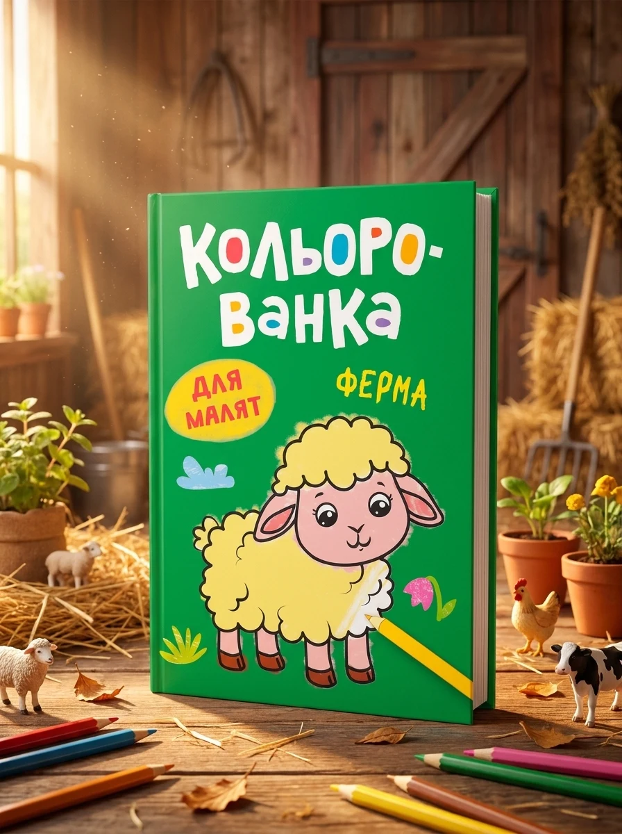 Кольорованка. Ферма — Комікси та манґи