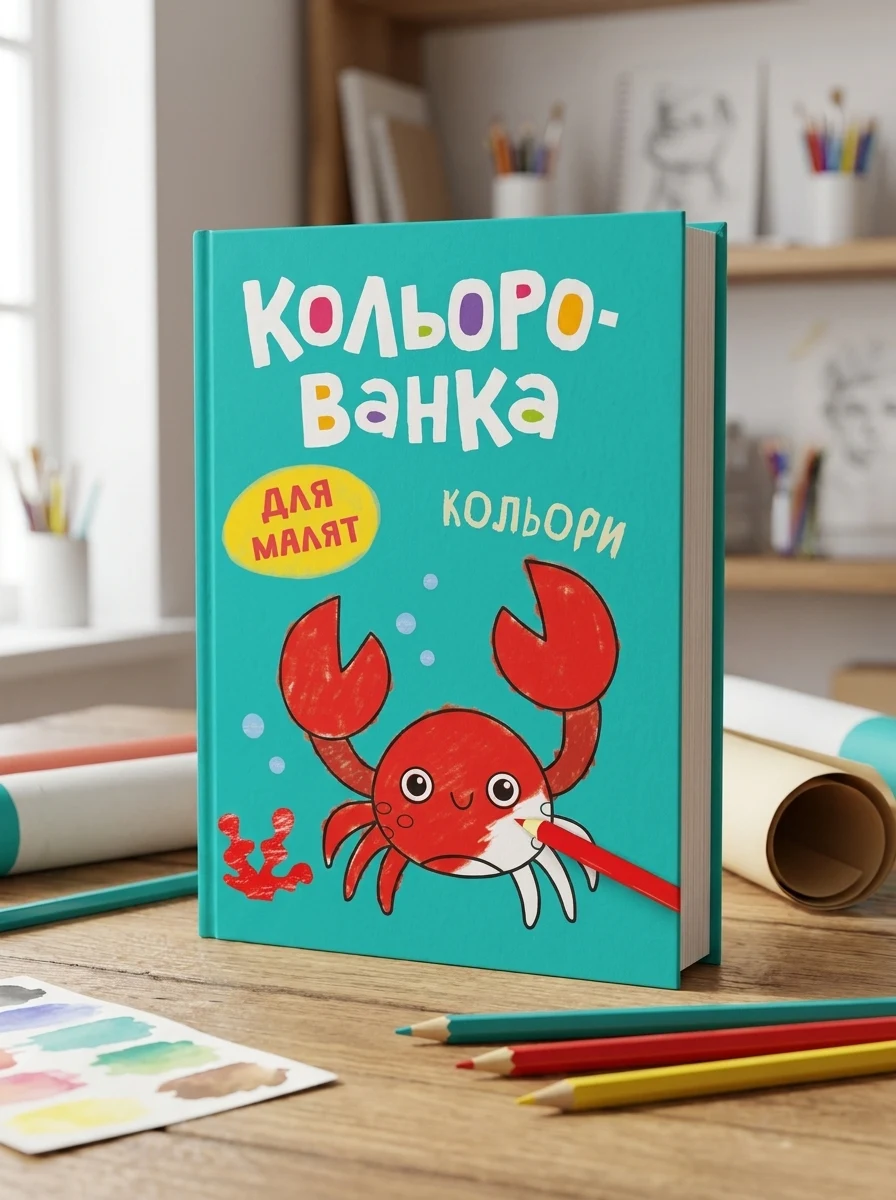 Кольорованка. Кольори — Комікси та манґи