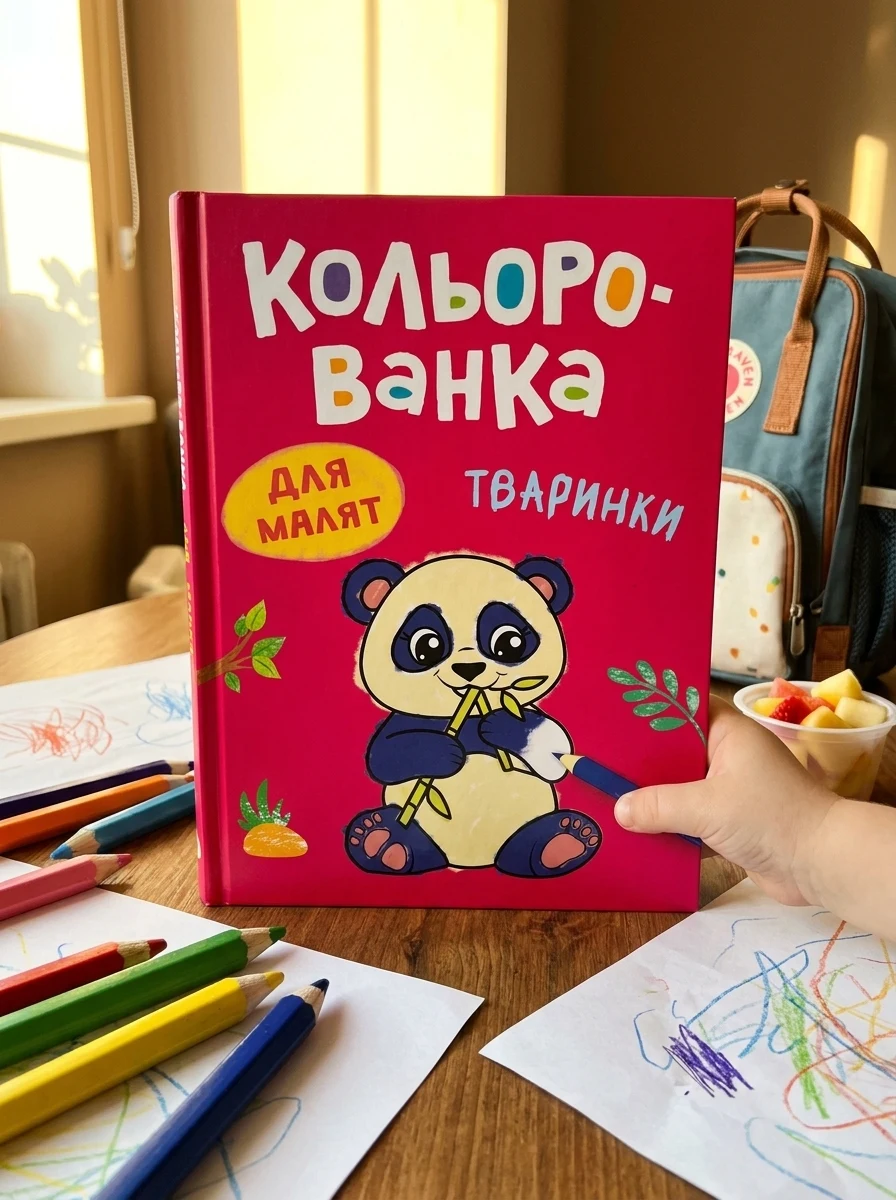 Кольорованка. Тваринки — Дитяча література