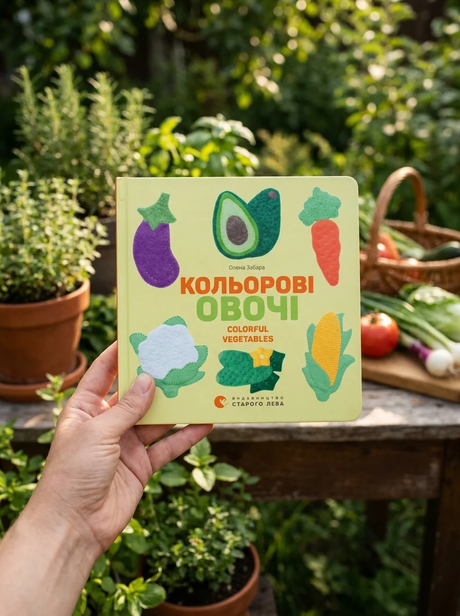 Кольоровi овочі / Colorful Vegetables — Вивчення мов