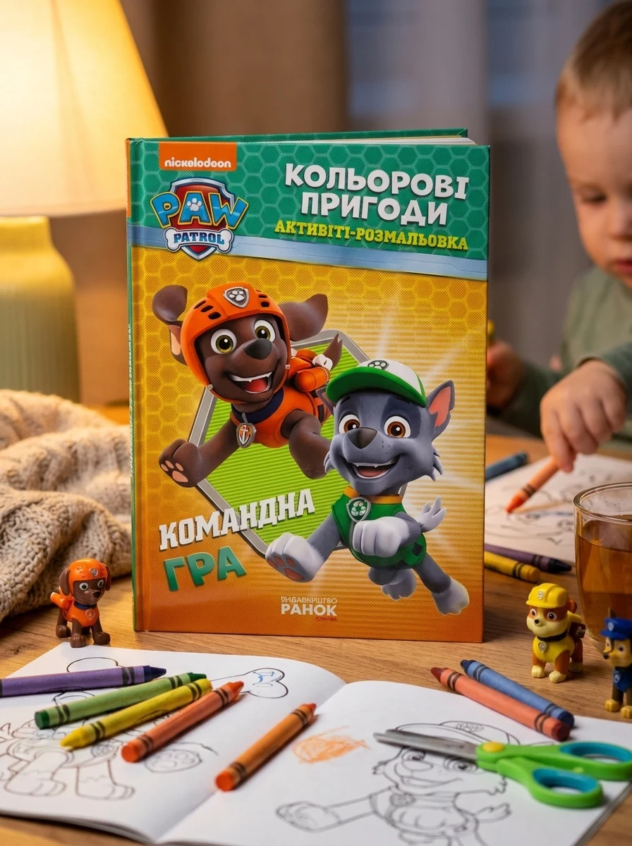 Кольорові пригоди. Командна гра, — Дитяча література