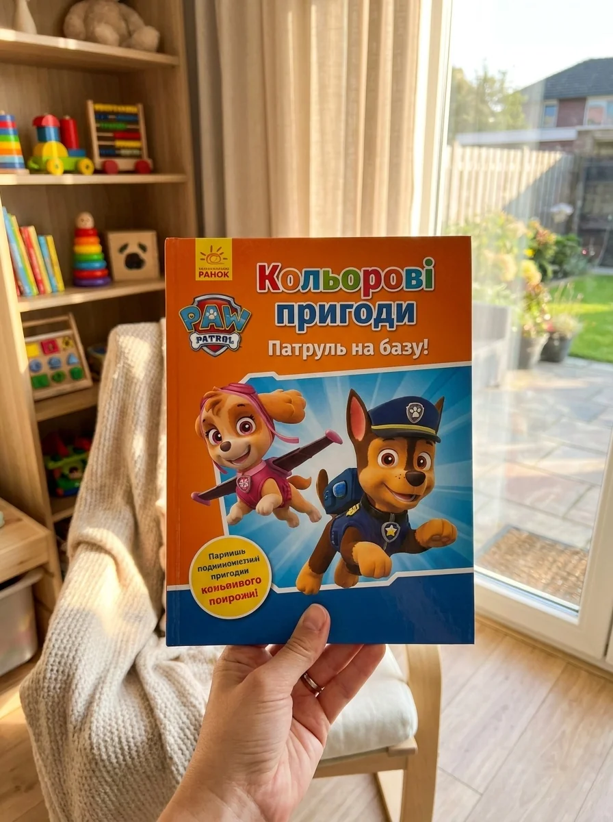 Кольорові пригоди. Патруль на базу! — Дитяча література