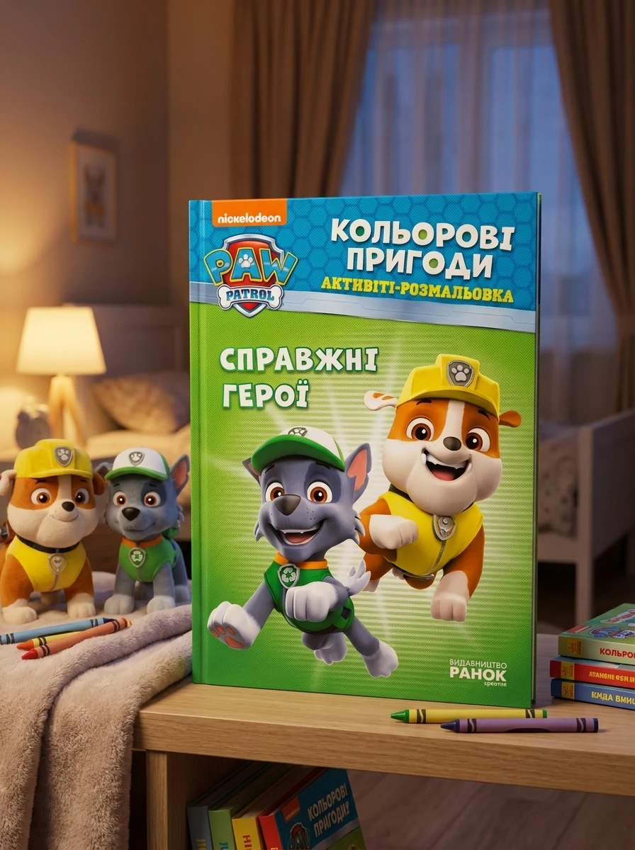 Кольорові пригоди. Справжні герої, — Дитяча література