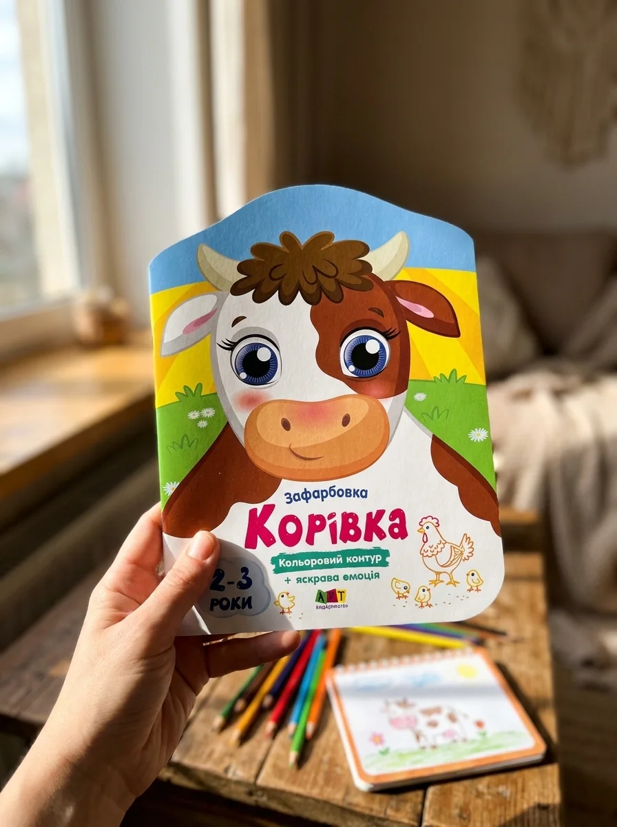 Кольорові зафарбовки. Корівка — фото 2