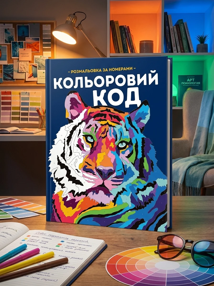 КОЛЬОРОВИЙ КОД (у) книги для дозвілля(270) — фото 2