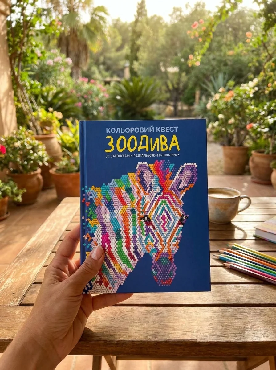 Кольоровий квест. ЗооДива — Розмальовки для дітей