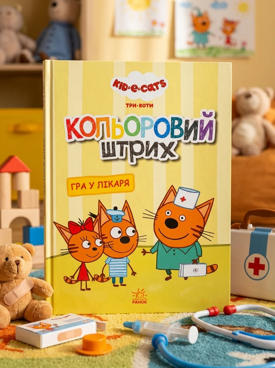 Кольоровий штрих. Гра у лікаря, — Дитяча література