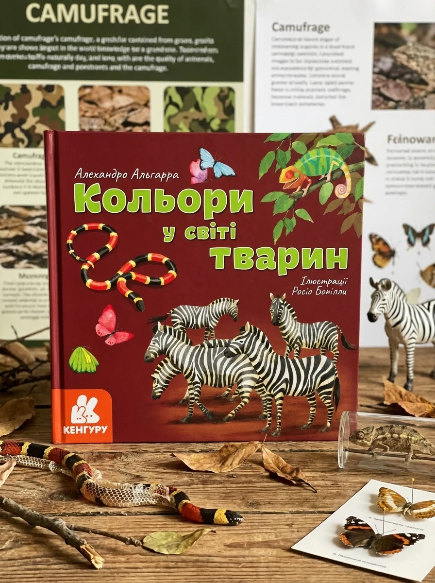 Кольори у світі тварин — Дитяча література