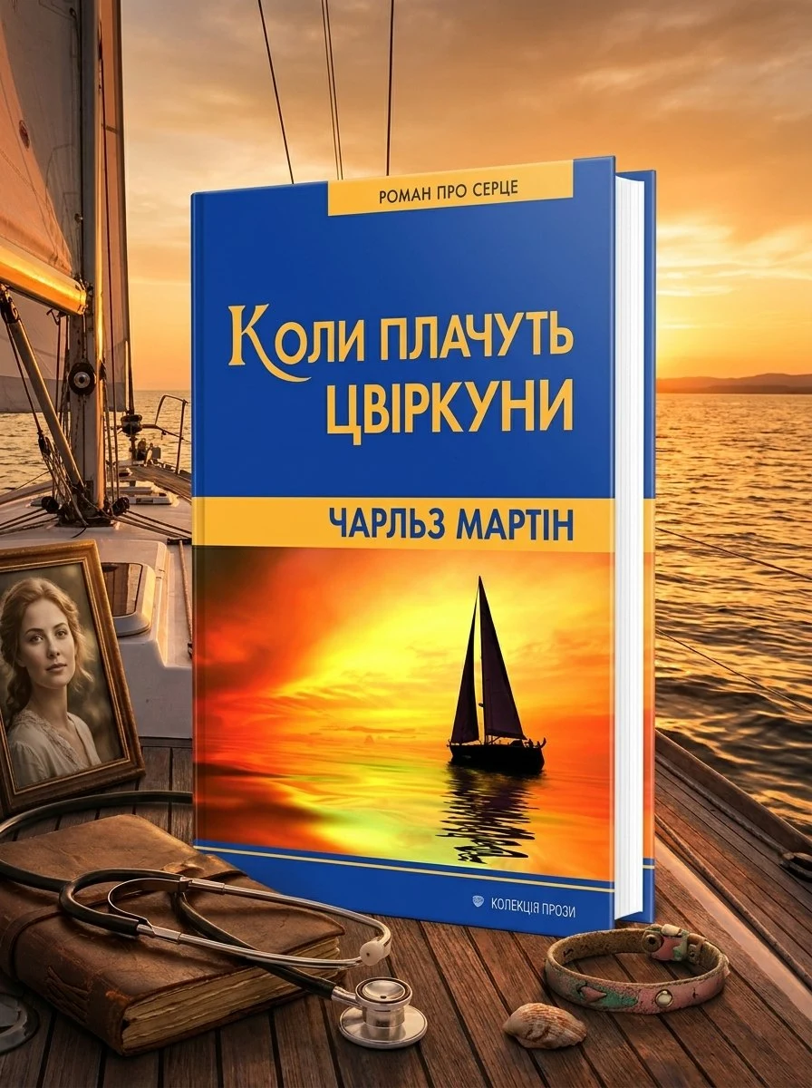 Коли плачуть цвіркуни — Чарльз Мартін, обкладинка