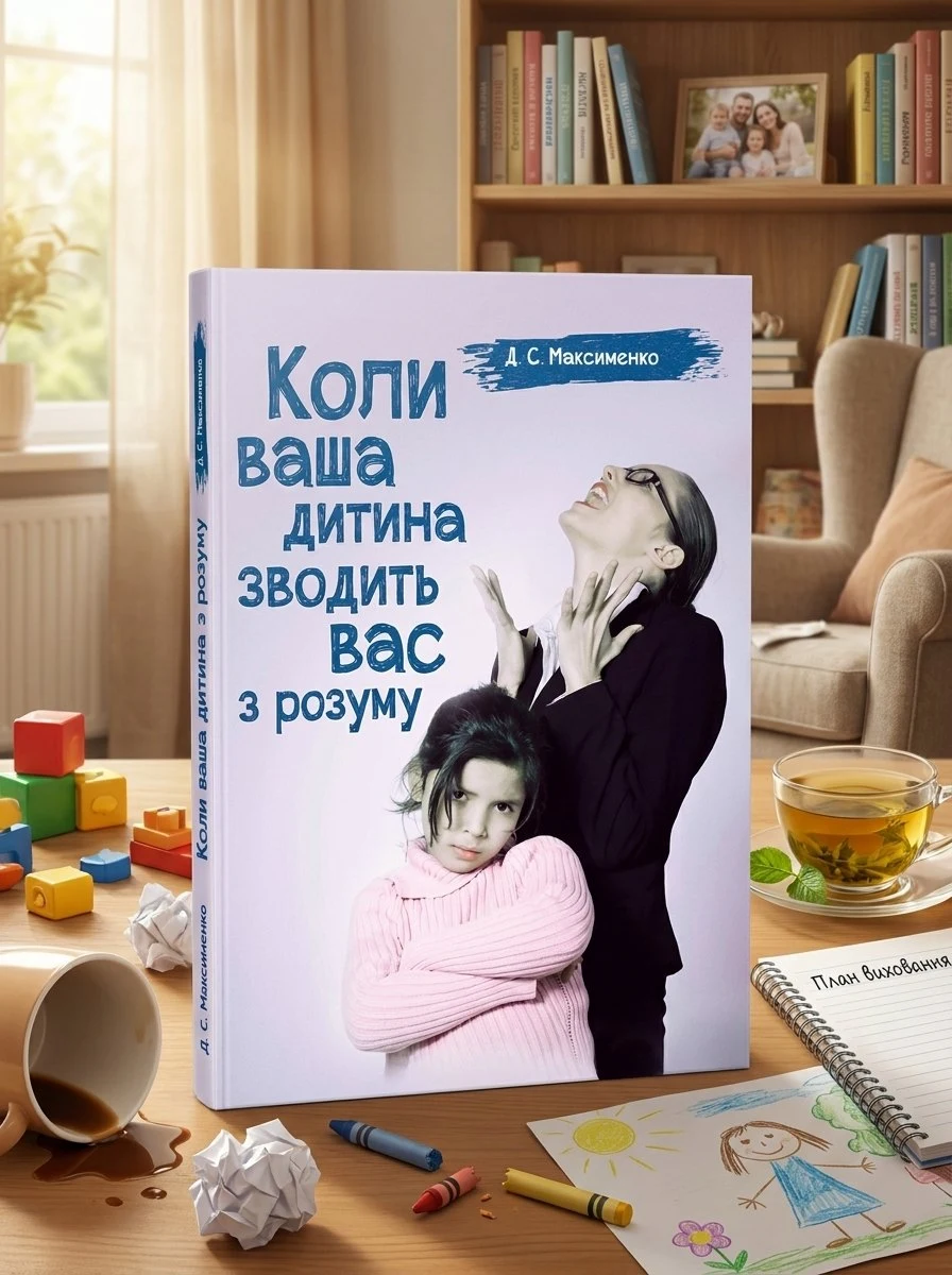 Коли ваша дитина зводить вас з розуму. Практична психологія — Максименко Д.С., обкладинка