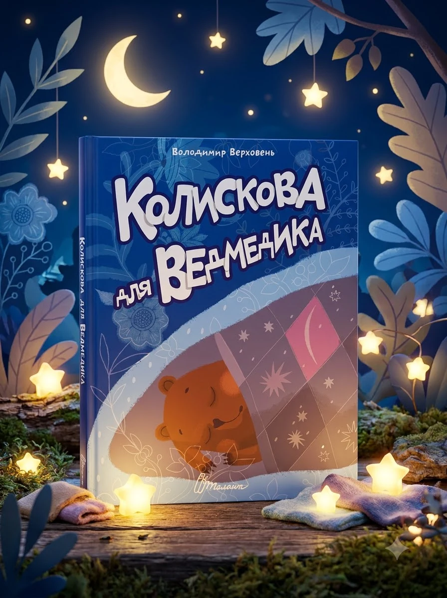 Колискова для ведмедика — Книги