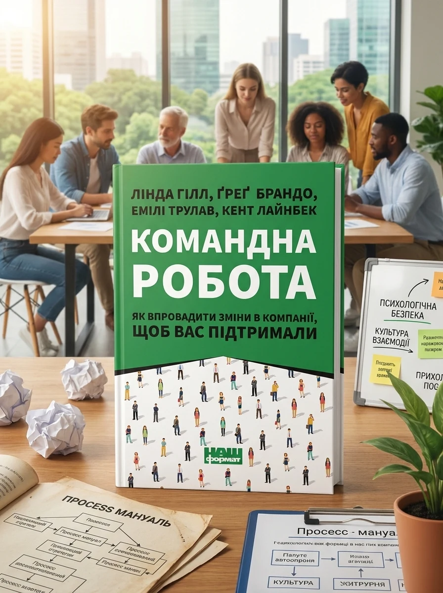 Командна робота. Як впровадити зміни в компанії, щоб вас підтримали — Бізнес та саморозвиток