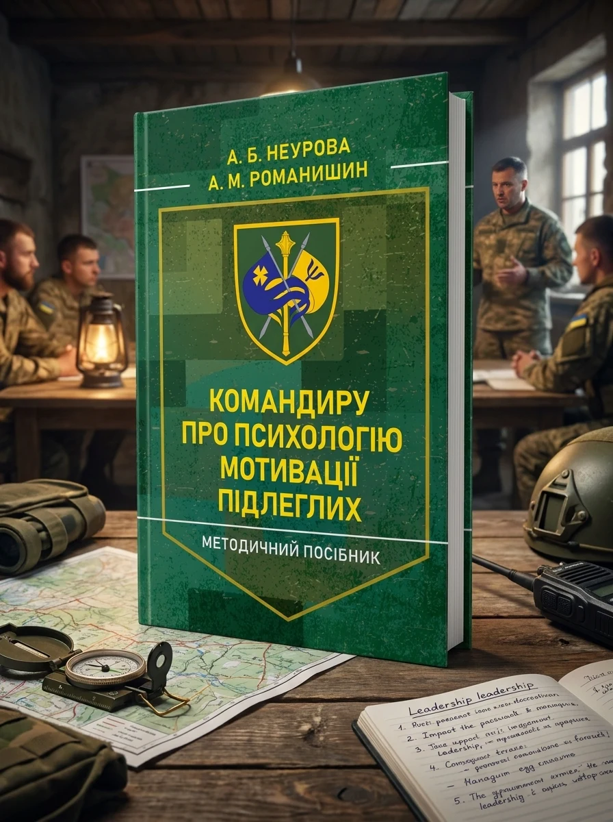 Командиру про психологію мотивації підлеглих. Методичний посібник — Бізнес та саморозвиток
