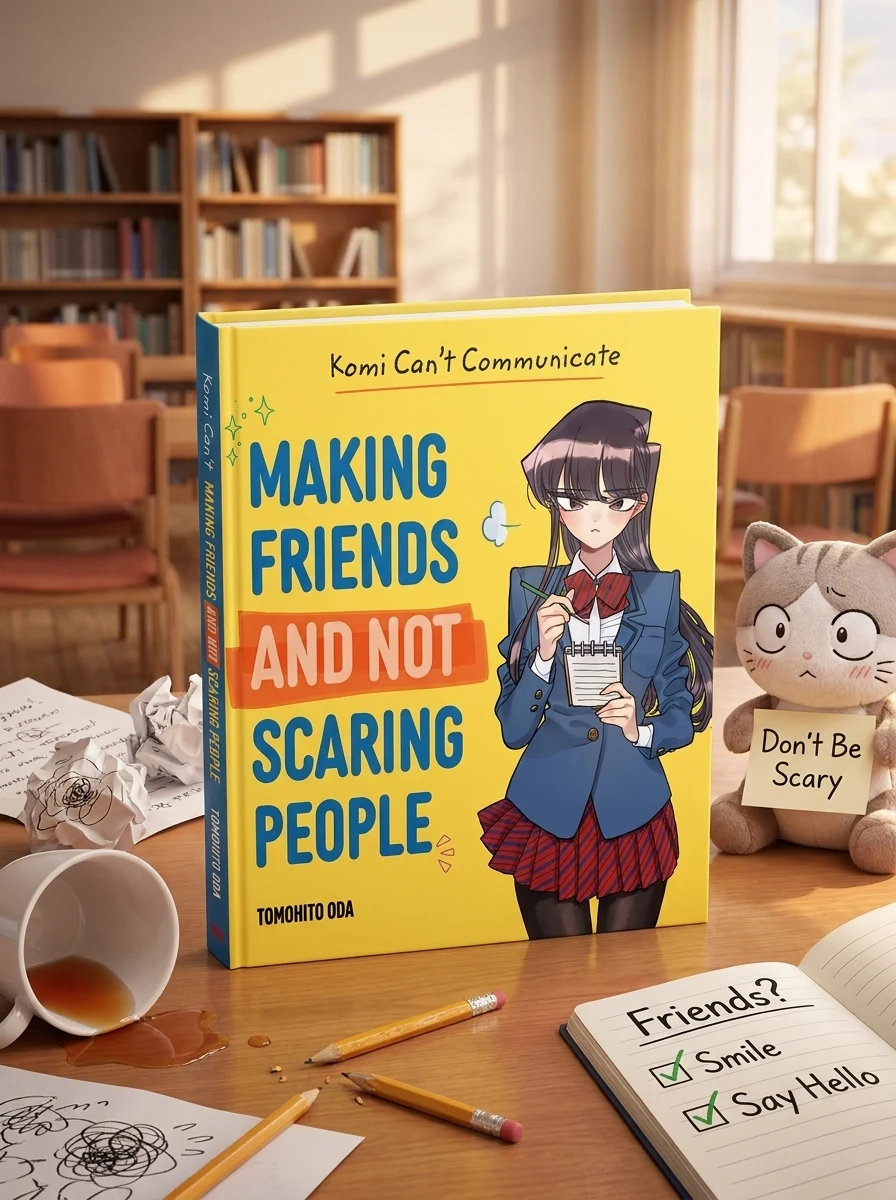 Komi Can't Communicate: Making Friends and Not Scaring People — Комікси та манґи