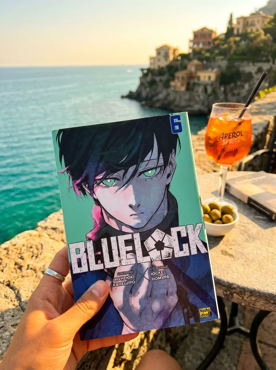 Комікс Blue lock (Синя тюрма). Том 6 — Мунеюкі Канешіро, обкладинка